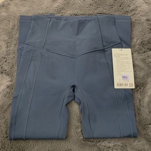 lululemon all the right places 23” in code blue